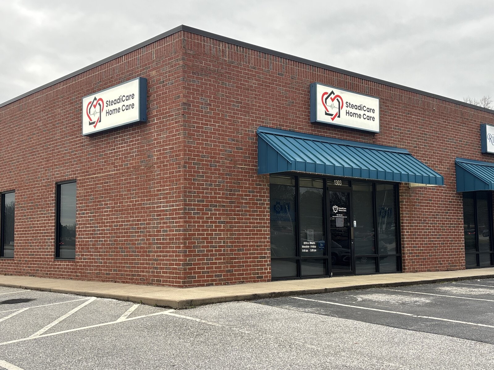 The SteadiCare Home Care office in Greenwood, South Carolina